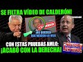 ¡ESTO ACABA DE PASAR! SE REVELA VIDEO PROHIBIDO DE CALDERÓN, CON ESTO AMLO VENCE A LOS OPOSITORES