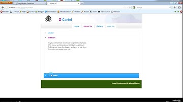 jQuery UI - Assignment