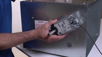 Installing Siemens OpenAir™ Fire and Smoke Damper Actuators Made Easy