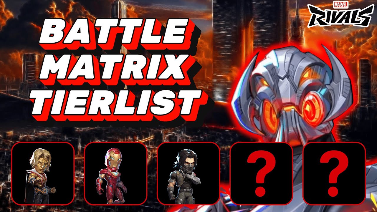 Ultron Matrix You Won’t Believe Who’s S Tier In Ultron Battle Matrix! - YouTube
