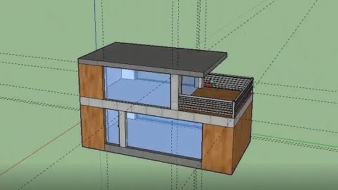 SketchUp Modern Tiny Home