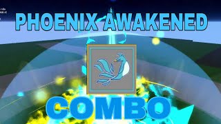 Phoenix Awakened One Shot Combo | Blox Fruits | Update 17.2 | ShavidTG