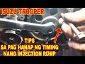 Paano mo hanapin Ang timing ng camshaft at injection pump gear#Trooper# ito Ang deskarte