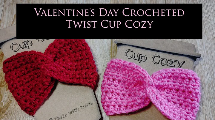 Unleash Your Creativity with Twisted Crocheted Cup Cozies