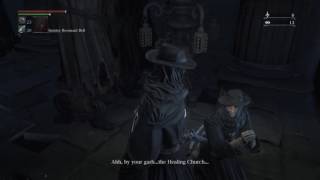 Bloodborne Saving Adella, Nun of the Healing Church