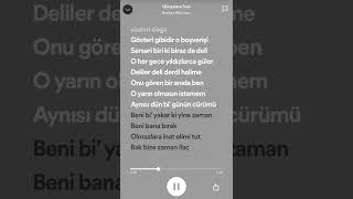 Olmazlara İnat - Lyrics Edit (Sped Up) #shorts #keşfet #edit #tiktok Resimi