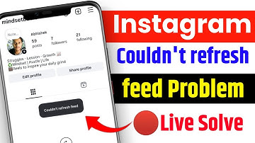 Instagram account couldn