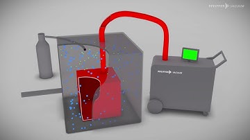 Leak detection methods - part 1: Integral test of parts under vacuum in helium