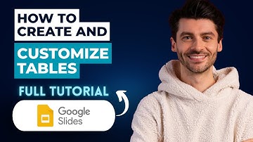 How to Create and Customize Tables in Google Slides [2025 Guide]