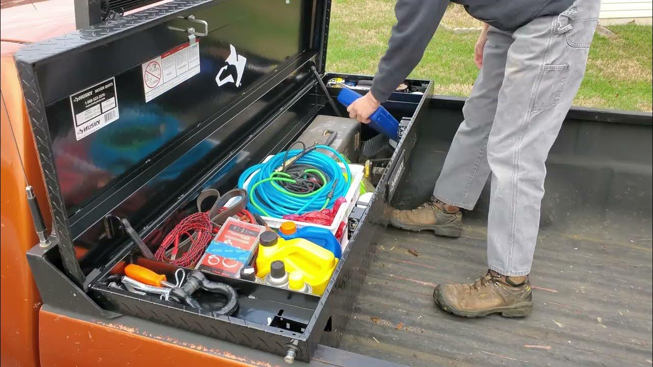 Reinforcing a husky truck box YouTube