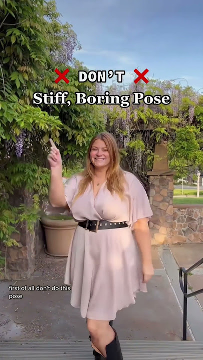 How To Pose If You’re Awkward #posingtips #howtopose