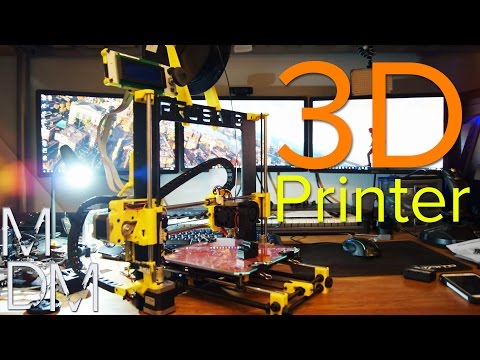 BQ Prusa i3 Hephestos 3D Printer Build, Quick Review and First Print!
