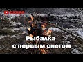 РЫБАЛКА НА ТАЁЖНОЙ РЕКЕ С ПЕРВЫМ СНЕГОМ. ГДЕ ХАРИУС?