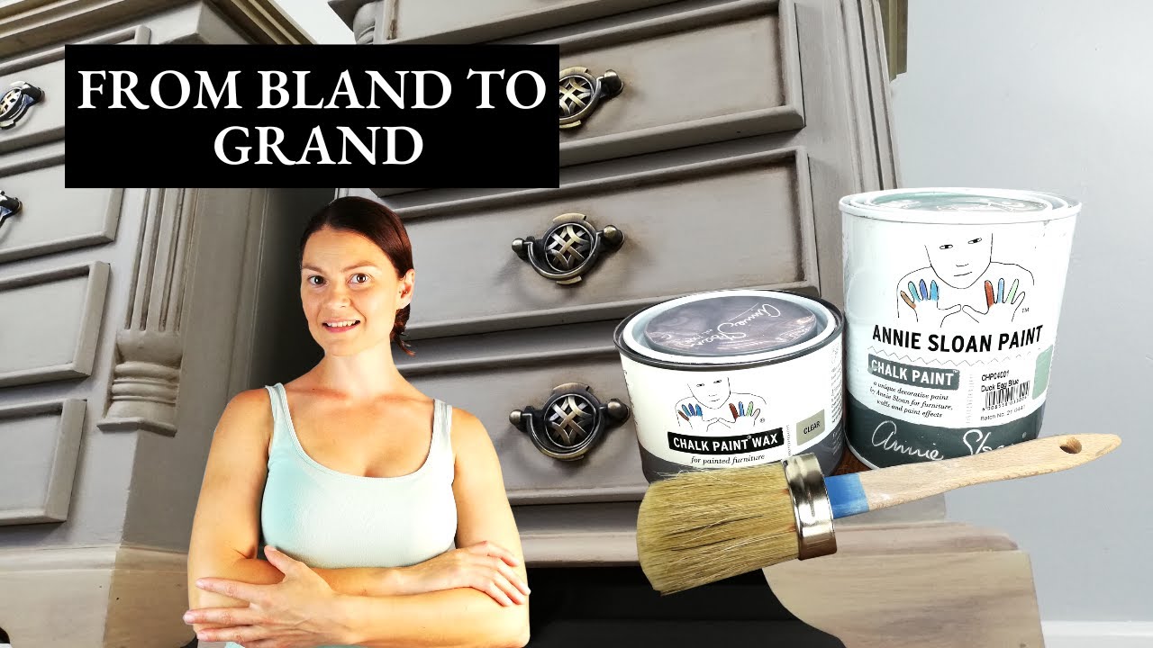 Furniture Makeover | Nightstands Flip | Annie Sloan Chalk Paint | Annie Sloan Wax | Paint Stripper