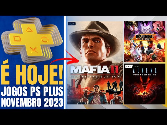 É HOJE! Liberação dos jogos mensais da PS Plus de Novembro 2023