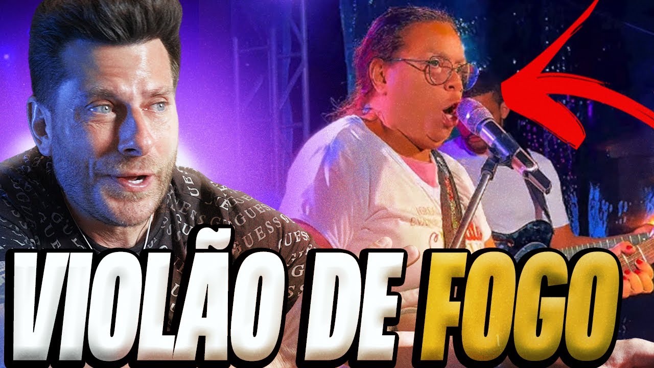 A IGREJA PAROU! O violão da Irmã Joelma é mais insano do que eu imaginei!