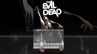 Ultimate Halloween Top 10 - Evil Dead Theme (#9) #pianotutorial #halloween #horrorshorts #musicvideo