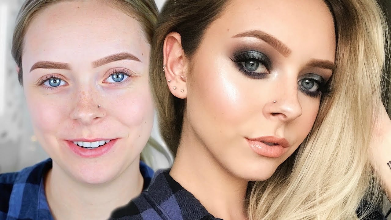 Steel Blue Smokey Eye Tutorial YouTube