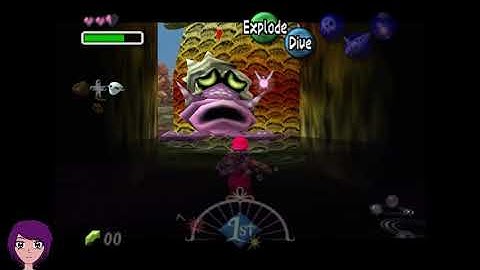 big octo skip with bombs/blast mask (deku palace, skulltula house, grotto) - Majoras Mask Randomizer