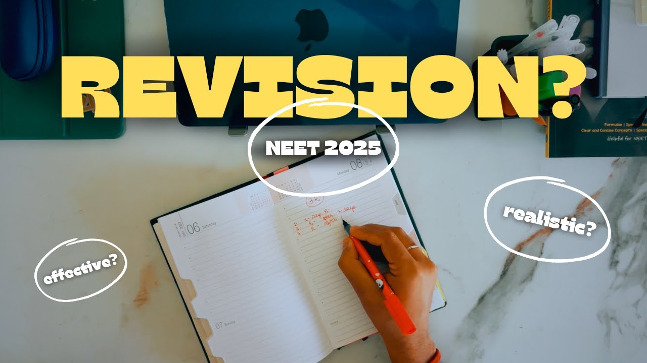 Most Effective Revision Strategy for NEET 2025 - 720/720🎯 | 3 R's - YouTube