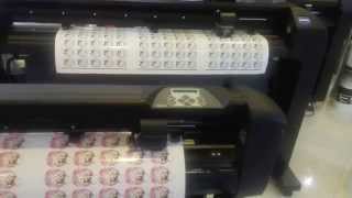SummaCut S2-120 Tangential Cutter speed test with D140 Drag Knife Cutter