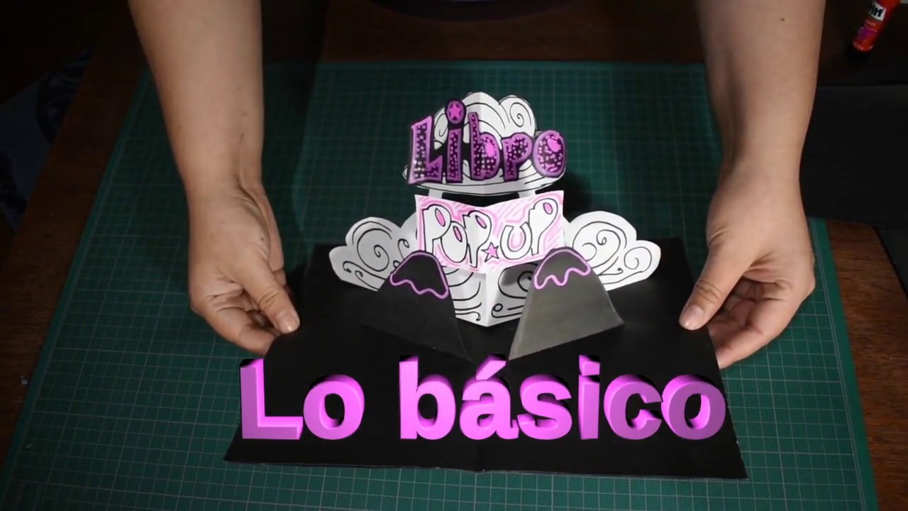Libro pop up - Katia Hernández -Tutoriales de arte