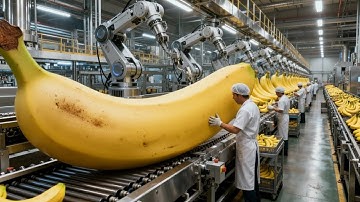 Inside a Modern Dried Banana Factory: From Fresh Orchard to Golden Slices