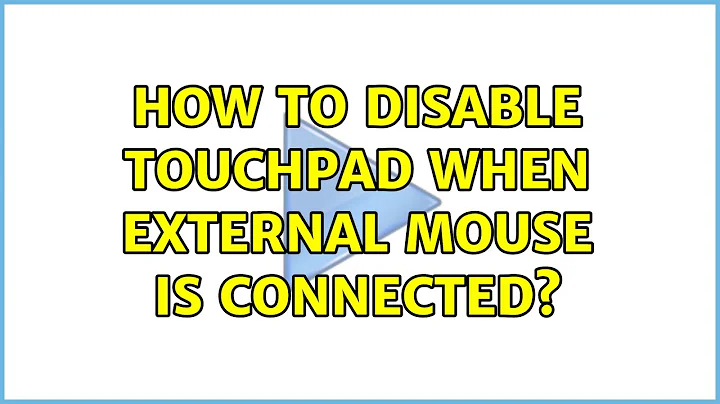 How to disable touchpad when external mouse is connected? (2 Solutions!!)