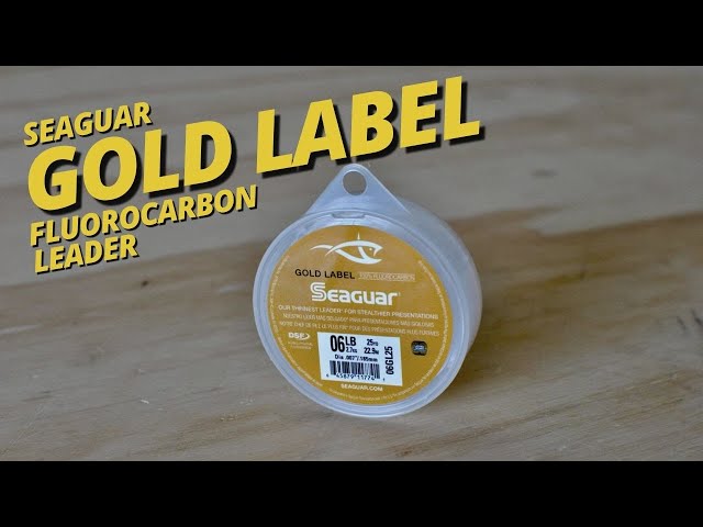 Seaguar Adds Three More Sizes of Gold Label® 100% Fluorocarbon Leader