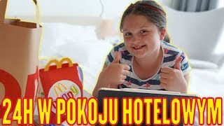 24H W POKOJU HOTELOWYM 😱 CZY WYTRZYMAŁAM DO KOŃCA ❓