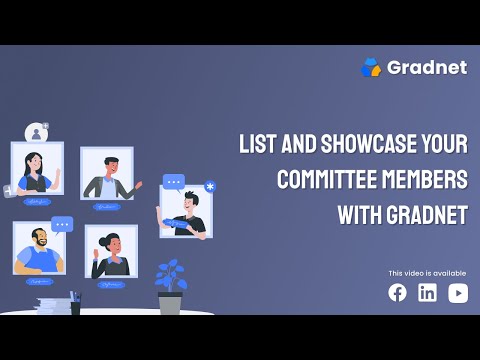 Manage your alumni association's committees & sub-committee with Gradnet