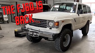 This Toyota FJ60 gets and EFI upgrade and LRA 40 gallan tank!