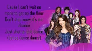 shut up and dance/ Victorious Cast/ lyrics