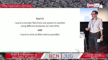 Trials & Tribulations of Java NIO2 Providers - by Schalk Cronjé at JBCNConf