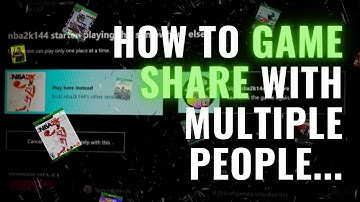 How to fix "Someone started playing this some where else" | Gameshare with multiple people on Xbox