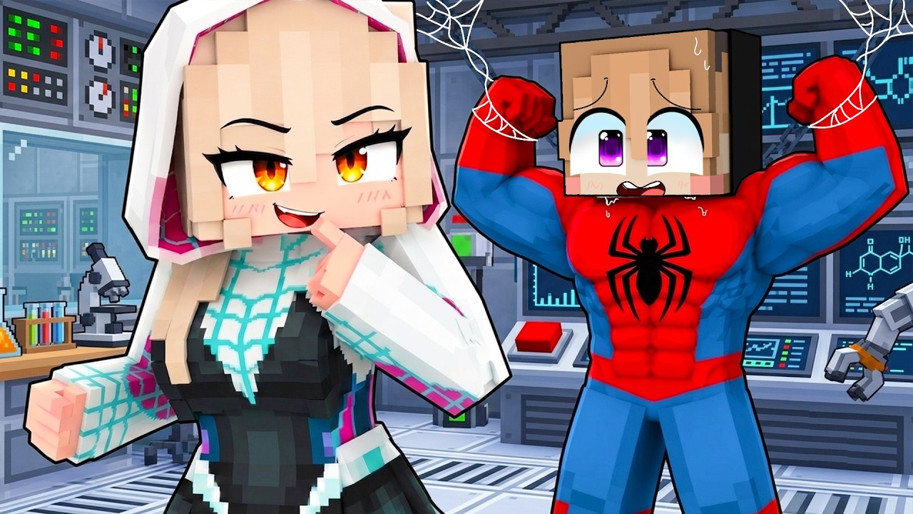 AKU DI CULIK GADIS SPIDERMAN DI MINECRAFT!!