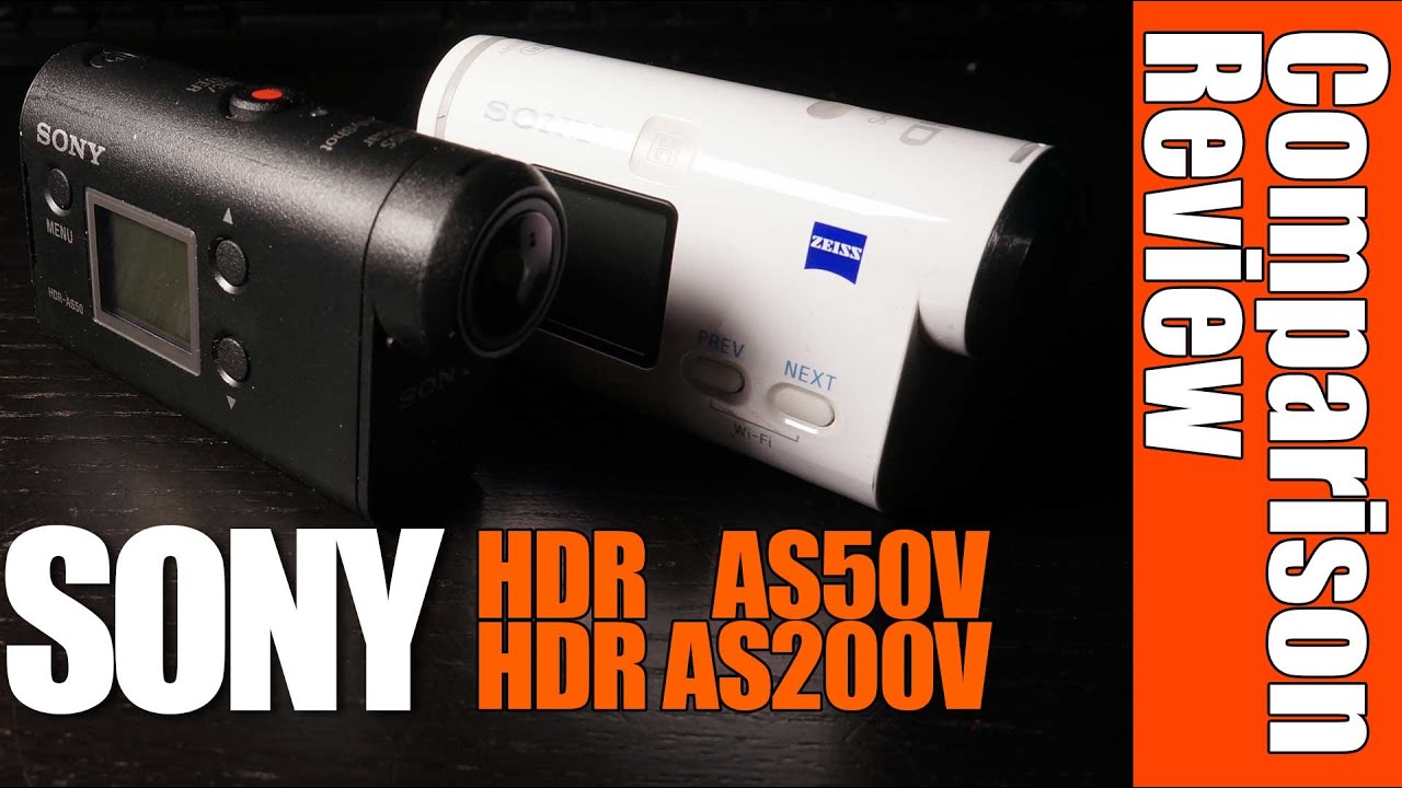 SONY HDR AS50V vs AS200V vs AS30V Review