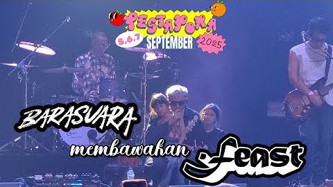 FULL! Barasuara Bawain Lagu .Feast Disaksikan Personil .Feast di Pestapora 2025
