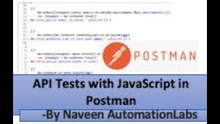 How to write API test cases in Postman using JavaScript