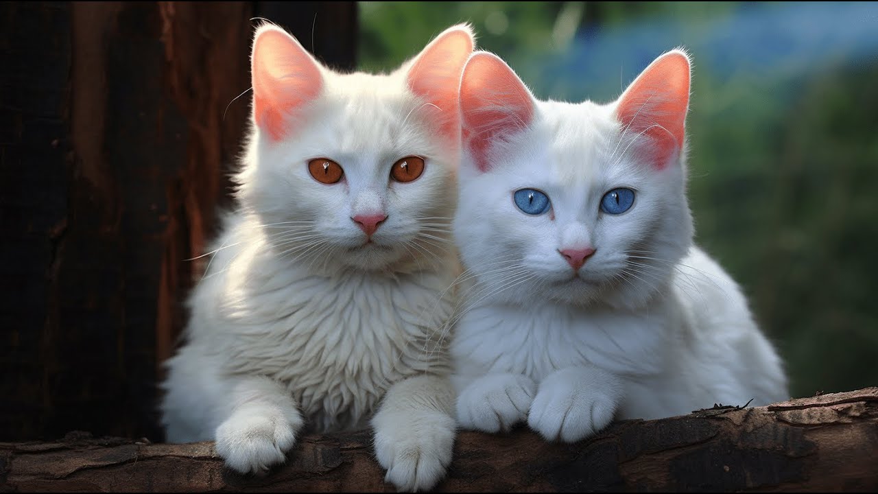 Why Do Albino Cats Have Two Different Color Eyes YouTube why-do-albino-cats-have-two-different-color-eyes-youtube