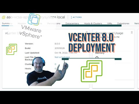 How to deploy vCenter 8.0 using #vmware #workstations