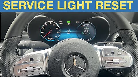 Mercedes C200 Service light reset procedure