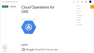Qwiklabs | Cloud Operations for GKE [GSP497]