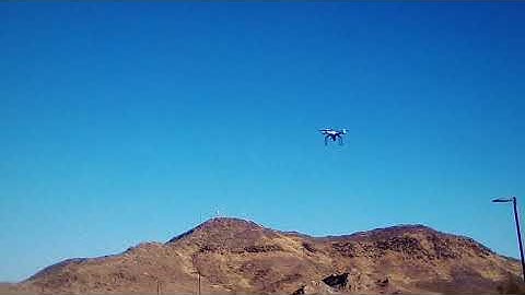 Syma X8HG Drone "Silver Lady" videotaped by Android phone - 10/10/20 - Clip#1