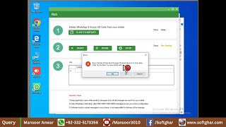 WA Sender Chrome Driver Error \\