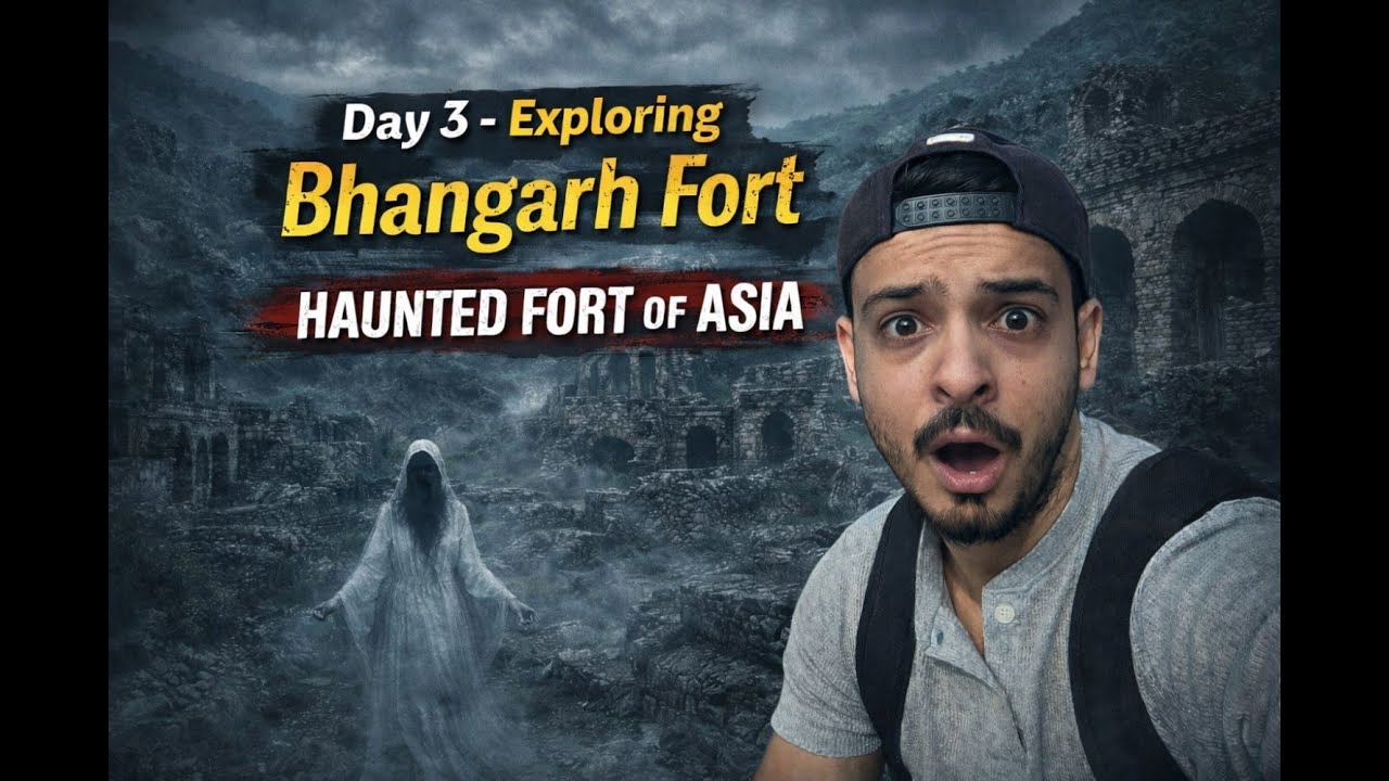 Visiting India's Most Haunted Bhangarh Fort...😱 | Exploring Bhangarh | Day 3 | Jaipur travel Series
