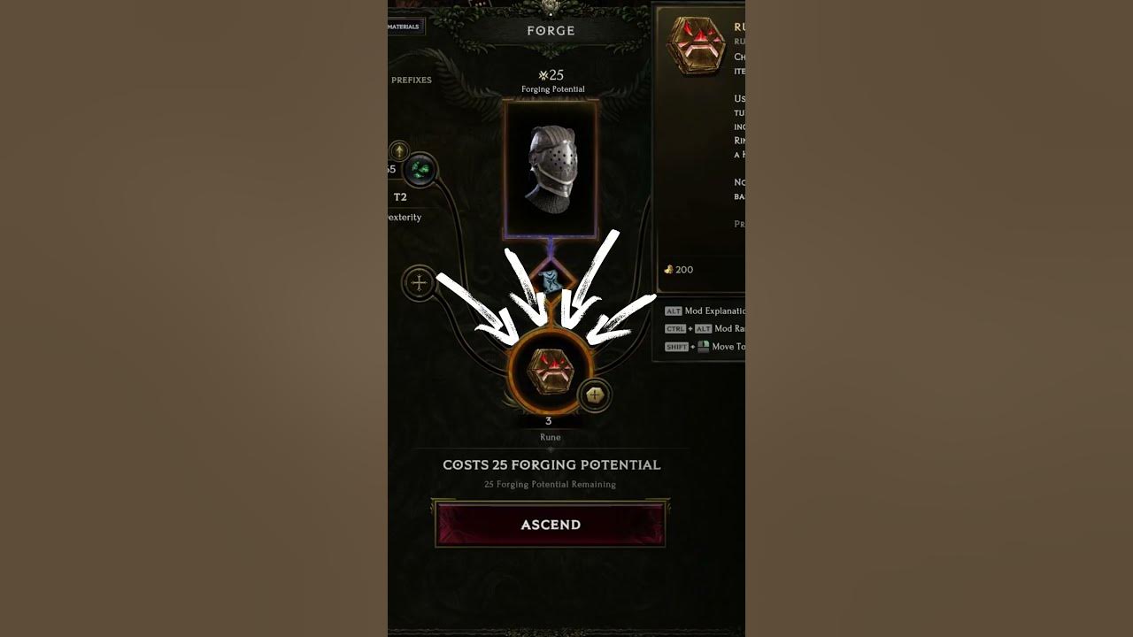 LAST EPOCH Rune of Ascendance Resources in Last Epoch Unique and Set Items YouTube