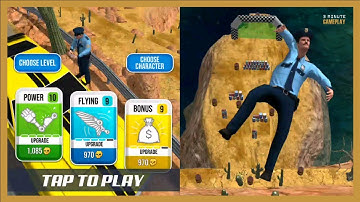 Falling Art Ragdoll Simulator | 3 Minute Gameplay e.02 | Policeman