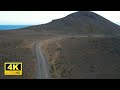 Here lava will enter the ocean. Drone overview of P2 Volcano Parking and Blue Volcano Trail. 18.07