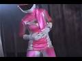 superheroine defeated in a deadly combat